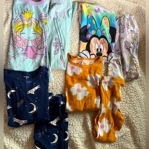 4 pairs of 4T PJs